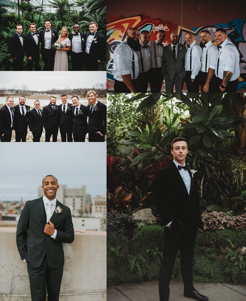 Groom and groomsmen picture inspiration 