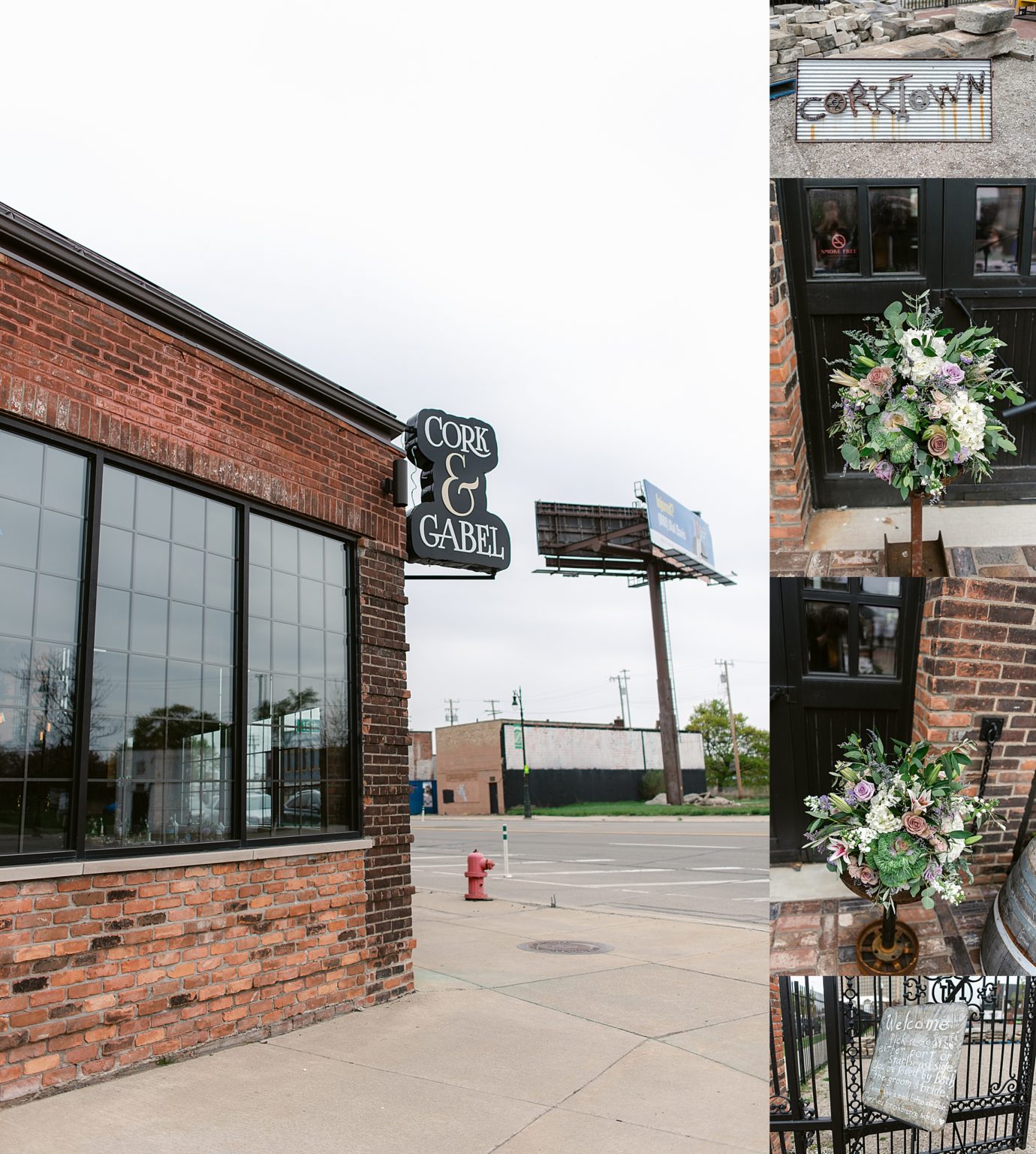 Corktown Cork and Gabel Detroit Wedding Detroit, MI Wedding