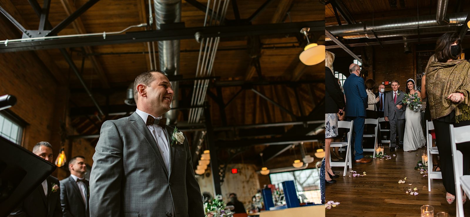 Corktown Cork and Gabel Detroit Wedding Detroit, MI Wedding