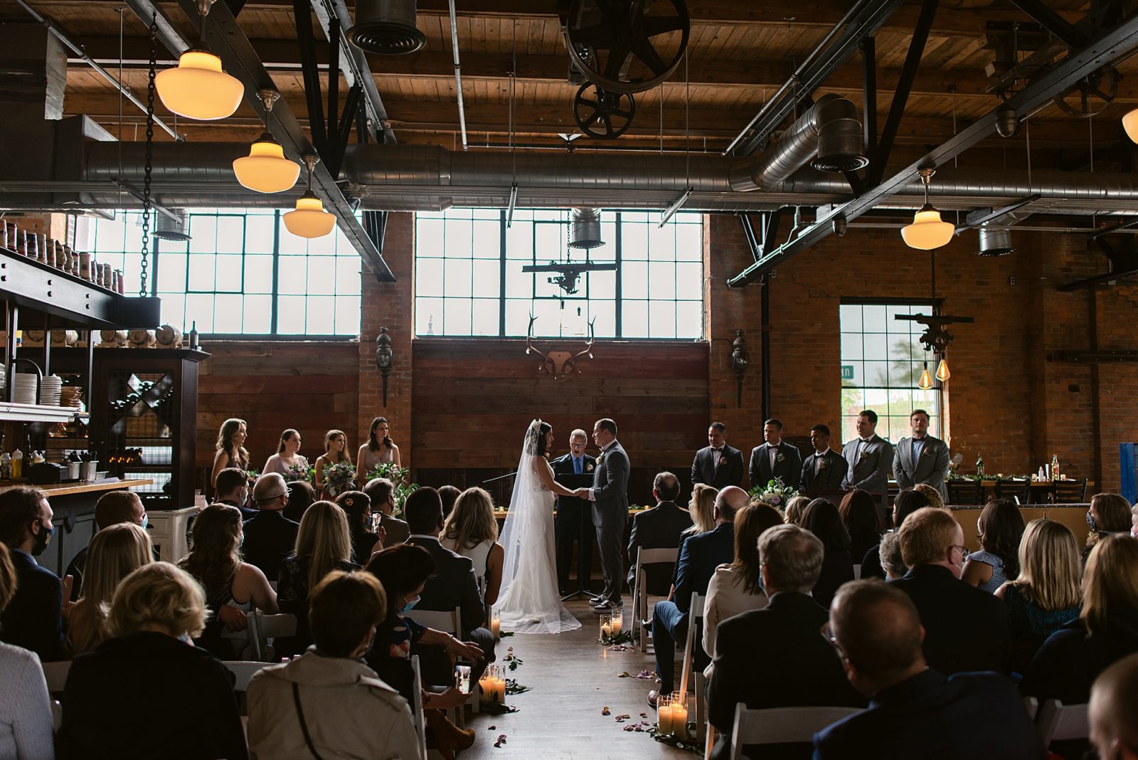Corktown Cork and Gabel Detroit Wedding Detroit, MI Wedding