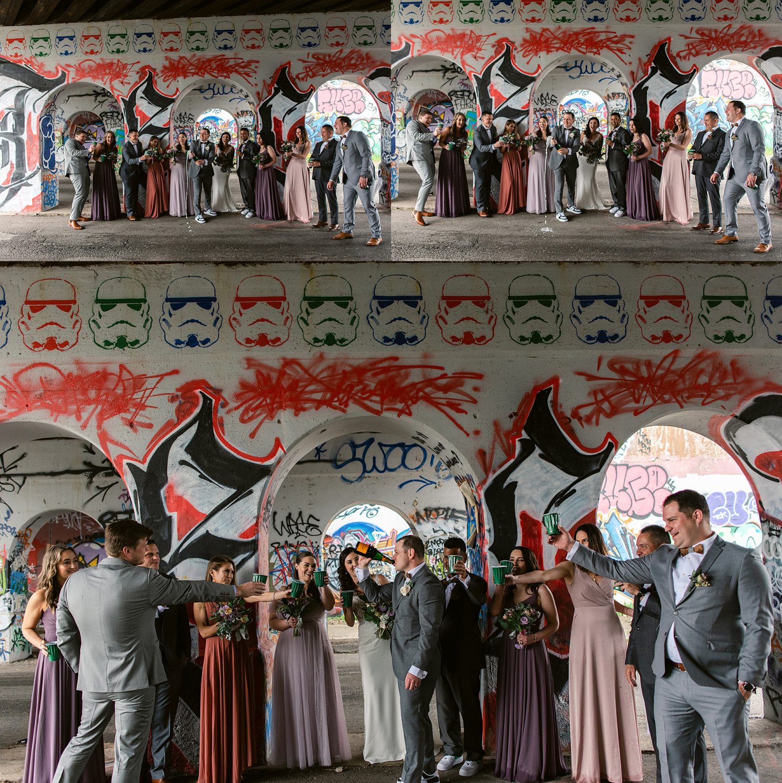 Corktown Cork and Gabel Detroit Wedding Detroit, MI Wedding